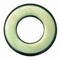 Midwest Fastener Flat Washer, For Screw Size 3/8" , Steel Chrome Plated Finish, 10 PK 74353